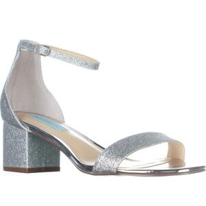 Betsy Johnson Silver Miri Sandal